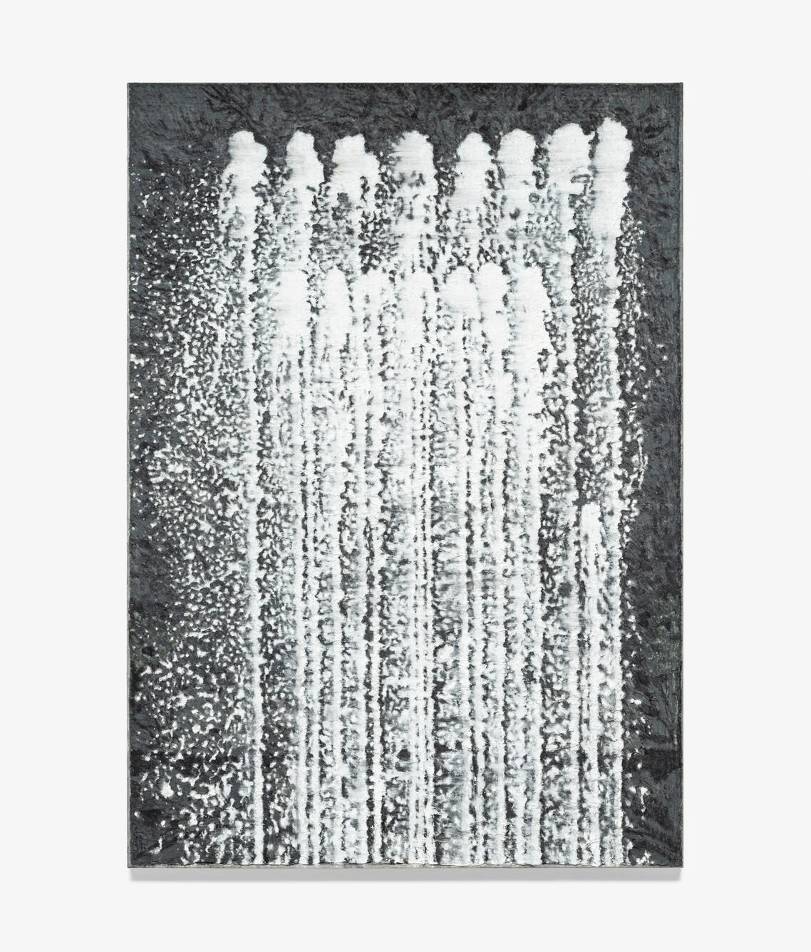 유근택, 분수, 2023, 한지에 수묵채색, 206 x 146 cm